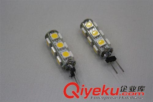 廠家直銷 高亮G4插泡 13SMD5050 LED節能水晶燈 吊燈吸頂燈原始圖片2