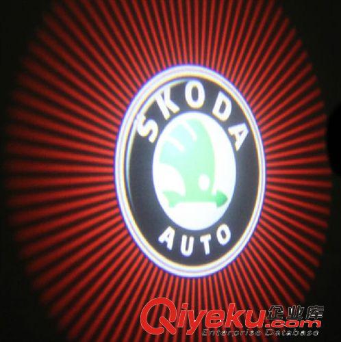 斯柯達明銳 旱銳 晶銳改裝專用 LED 鐳射迎賓燈 車門投影燈原始圖片2