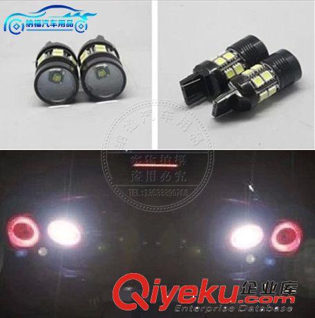 廠家直銷黑鋒 汽車LED流氓倒車燈 T20 聚光加散光CREE T20解碼燈