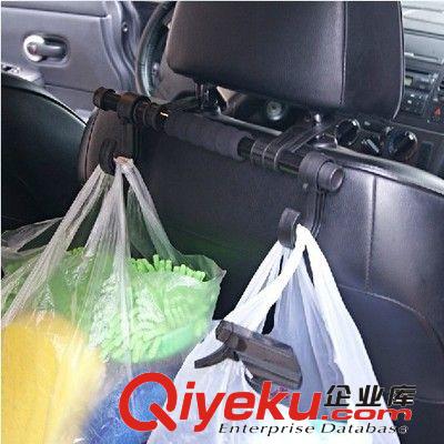 車載雙掛鉤車用大掛鉤 加長車用掛鉤 汽車椅背掛鉤 新款汽車掛鉤原始圖片2
