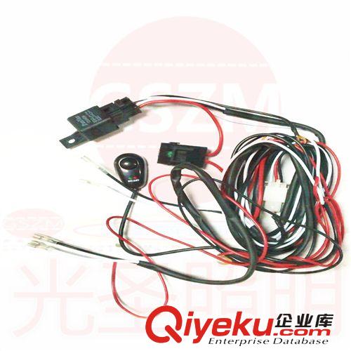 燈具專用線組 一分二控制開關線組 越野燈 工程車燈 搶險車多用途