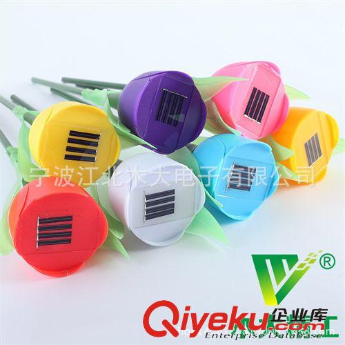 太陽能郁金香燈 led彩燈 節日裝飾燈 草坪燈 庭院燈花燈 太陽能燈