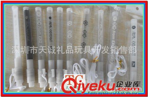 廠家推薦精致五彩亞克力雕刻熒光棒  EXO應(yīng)援棒原始圖片2