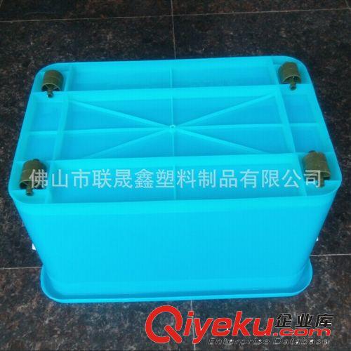 批發收納箱 塑料大號整理箱 滑輪式 手提式儲物箱原始圖片3