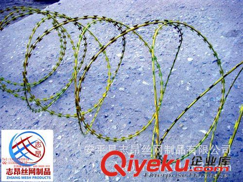 高速公路圍場安全設施監獄圍墻路障專用刺繩刀片刺繩原始圖片3