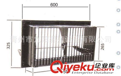 畜牧側風窗 養雞豬鴨小窗 通風窗 600*325*160普通  廠家大量批發原始圖片3