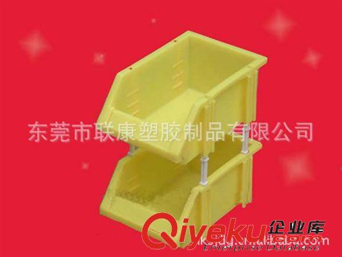 【組立式、背掛式 】廠家供應(yīng)斜口塑料零件盒 電子盒原始圖片2