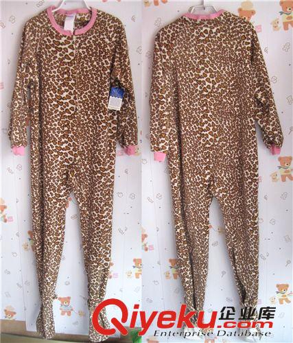外貿原單 搖粒絨  中大童連腳長爬服原始圖片2