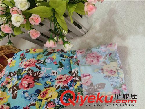 新款韓版女童牛仔彈力棉碎花打底褲褲 休閑百搭褲