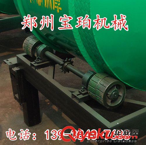 供應優質小型簡易滾筒式混凝土攪拌機，小圓罐橡膠輪摩擦式攪拌機原始圖片2