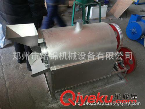 芝麻滾筒炒鍋 不銹鋼滾筒炒鍋 滾筒炒料機原始圖片3