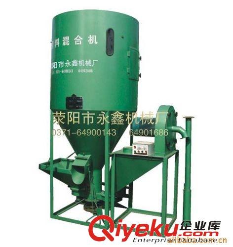 立式飼料粉碎攪拌機(jī) 1000型銅線電機(jī) 帶配電柜