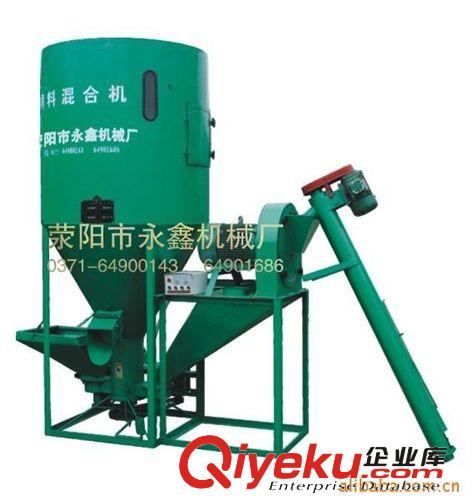 立式飼料粉碎攪拌機(jī) 1000型銅線電機(jī) 帶配電柜