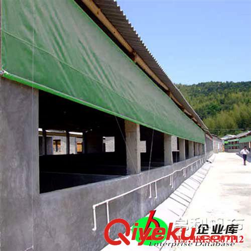 帛利加工各種pvc帆布面料 豬場卷簾 養殖篷布擋風遮雨
