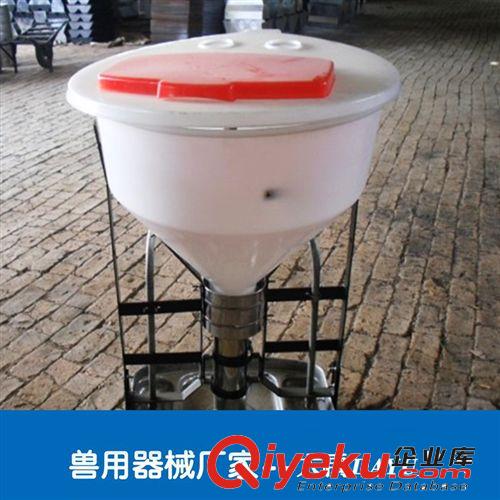廠家直銷新型豬用干濕 新款自動下料器鑄鐵底盤塑料桶 DY003原始圖片2