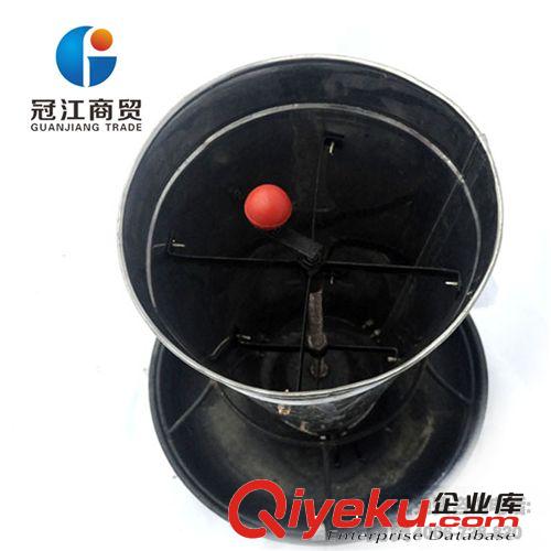鑄鐵仔豬食槽/圓桶料槽/仔豬料槽/豬補料槽 15L料桶原始圖片2