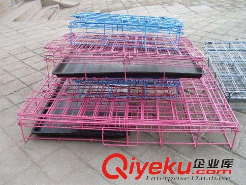 安平縣現貨直銷2.5mm  50*34*40折疊式寵物籠 狗籠原始圖片2