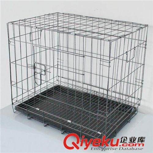 安平縣現(xiàn)貨供應2.5mm 130*60*70cm折疊式噴塑寵物籠原始圖片3