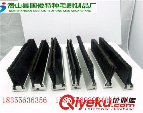 廠家供應扶梯配件阻燃密封毛刷條 砂布帶 門窗密封條等原始圖片2