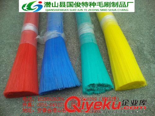 供應(yīng)各類工業(yè)毛刷絲尼龍絲(PA6,PA610,PA612,PBT)塑料絲 磨料絲等原始圖片3