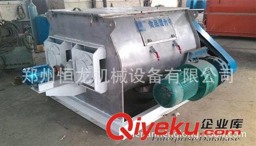 供應臥式雙軸槳葉式混合機 不銹鋼混合機 無重力雙軸混合機原始圖片3
