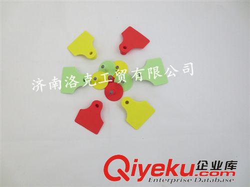 紅色 正品安樂福不帶字豬耳標牌 紅色空白豬耳號牌原始圖片3