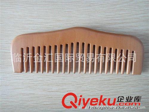 供應(yīng)精品寬齒木梳子 百年傳承工藝木梳子 可定做logo 美發(fā)梳子原始圖片3