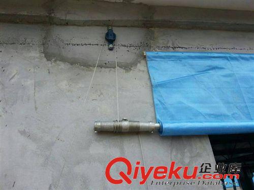 供應優質新料臺灣PE卷簾布 加工 定做 防寒保暖透光不透水卷簾機原始圖片3