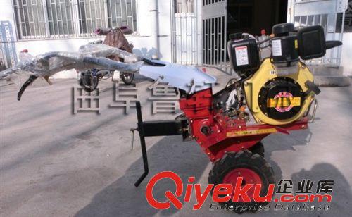手扶式柴油小型開溝機(jī)  質(zhì)保魯軒牌田園挖溝機(jī)價格 02