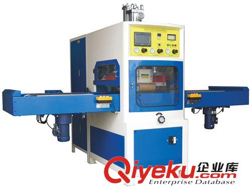 高周波同步熔斷機 供應JL-12000HT-PLC自動滑臺熔斷機 高周波機推盤同步熔斷機原始圖片3