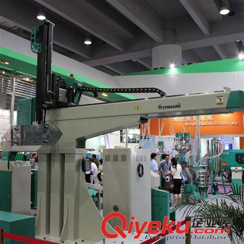 中央供料系統 五軸伺服機械手/文穗牌機械手/模內鑲嵌機械手/模內貼標機械手