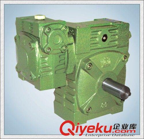 雙級鑄鐵蝸輪蝸桿減速機 廠家直供英一WPEDKA70-120系列渦輪蝸桿減速機，質保一年！