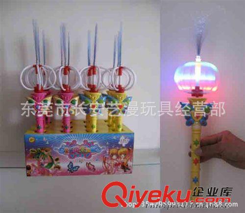 巴拉拉 魔法棒 澄海廠家廠價玩具直銷！ 音樂閃光開花棒