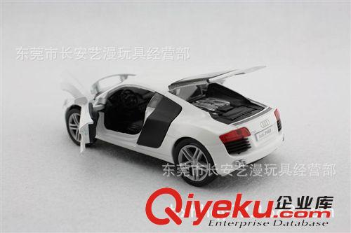 合金回力 滑行 車 飛機 澄海廠家廠價玩具直銷！ 合金回力精品玩具車 1：32奧迪R8 豪華gd合金車 超市專柜原始圖片3