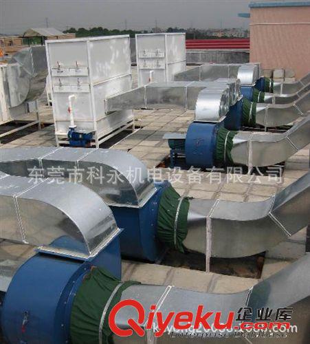 負壓風機 東莞排風凈化工程，噴油抽氣凈化原始圖片2