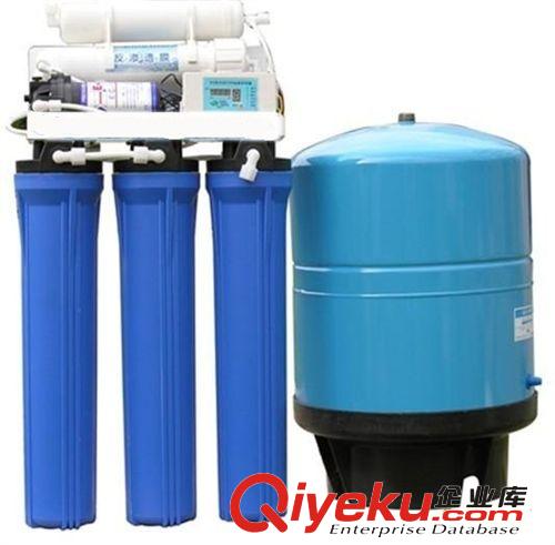 家用純水機 廠家【熱銷】400G懸掛式商務凈水機  大功率商務家用純水機 藍色原始圖片2