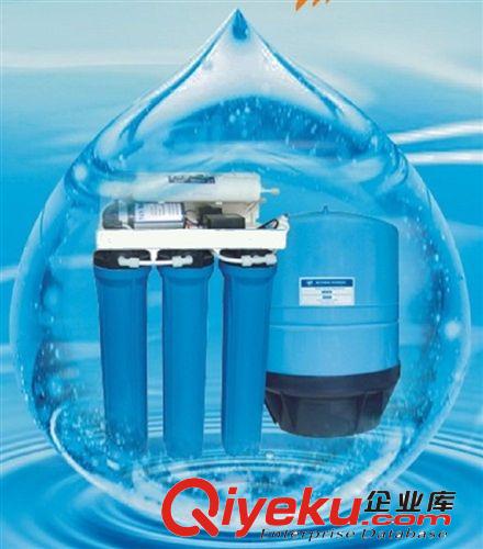 家用純水機 廠家【熱銷】400G懸掛式商務凈水機  大功率商務家用純水機 藍色原始圖片3