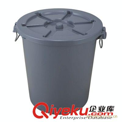 垃圾桶 供應90升樓道垃圾桶/環保垃圾桶/大白膠桶/90升水桶原始圖片3