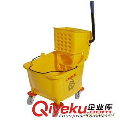 清潔工具 供應(yīng)AF071型大號高級雙桶榨水車/酒店清潔用品/地拖桶