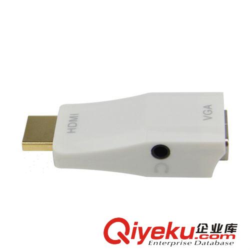 智能安卓配件 HDMI轉mini VGA轉接頭 帶音頻口 超級本/高清電視轉接投影儀原始圖片2