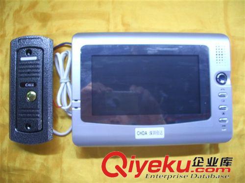 安防監控 CD-991C單戶防水防爆四線7寸液晶一對一彩色可視對講門鈴原始圖片2