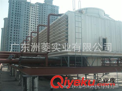 方形橫流式冷卻塔 工廠直銷玻璃鋼方形冷卻塔 橫流式方形冷卻塔 玻璃鋼低噪聲冷卻塔原始圖片3