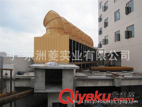 方形橫流式冷卻塔 洲菱牌 上海方形冷卻塔 橫流交流式冷卻塔 超低噪聲方形冷卻塔原始圖片2