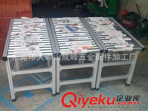 輸送機 東莞廠家專業(yè)生產(chǎn)無動力滾筒輸送機，鏈輪滾筒輸送機，皮帶輸送機原始圖片2
