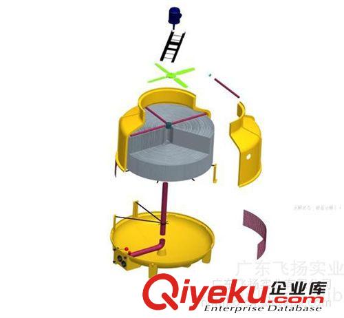 圓形逆流式冷卻塔-菱科LKT系列冷卻塔 廣東飛揚30T高溫冷卻塔-菱科30噸高溫冷卻水塔|菱科LKT-30H高溫塔