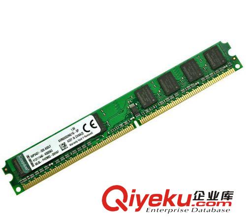 電腦配件 金士頓/Kingston1G DDR2 800 臺式機內(nèi)存條 東莞總代理