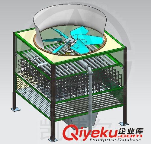 節能環保冷卻塔 廣東冷卻塔廠家 菱科牌冷卻塔 節能環保水輪機玻璃鋼方型冷卻塔