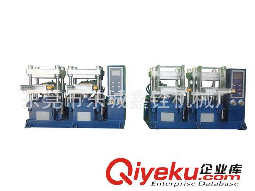 硅橡膠硫化機(jī) 供應(yīng)雙頭65T矽膠硫化機(jī)原始圖片2