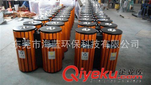 垃圾桶系列 專業(yè)出售 HL-B086環(huán)衛(wèi)垃圾桶 海藍(lán)圓形垃圾桶原始圖片3