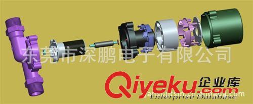 空氣源熱泵 廠家供應壁掛式太陽能微型直流無刷水泵，水箱熱水強制循環(huán)泵，原始圖片2